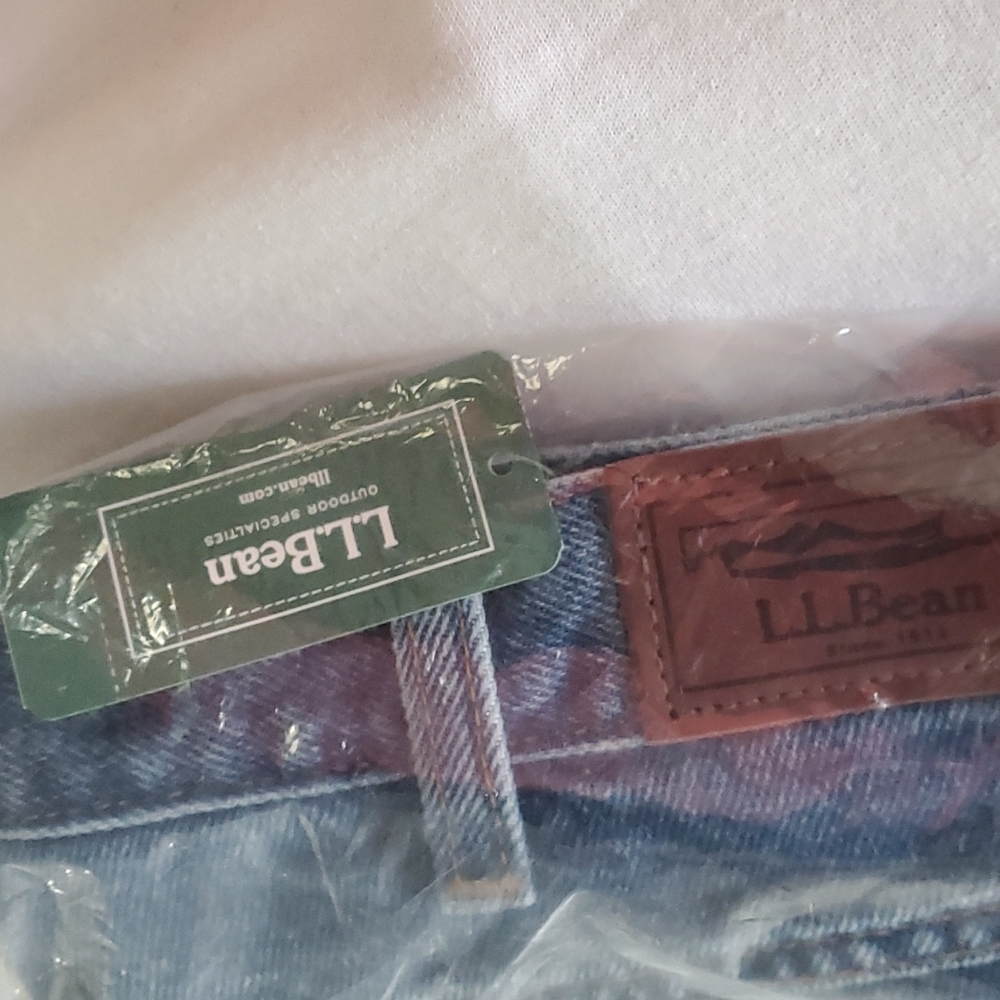 NWT: L..L. Bean Stonewashed Jeans. Ww36 L 30.
